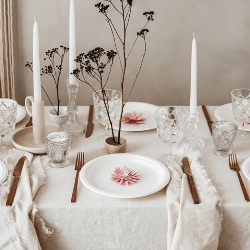 Kindergeburtstag-Tischdekoration_Blumen_Rosa_3_Stk_2