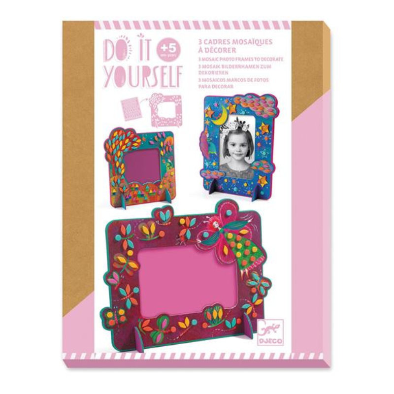Kindergeburtstag-Djeco_Mosaik_Bilderrahmen_1