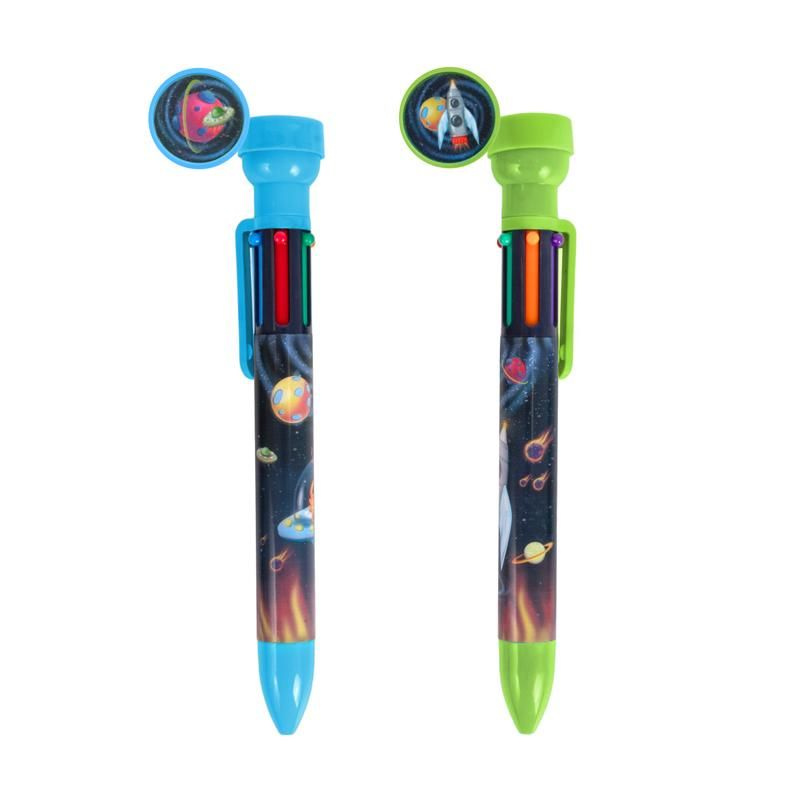 Kindergeburtstag-KUgelschreiber-Weltraum-mit-Stempel-2