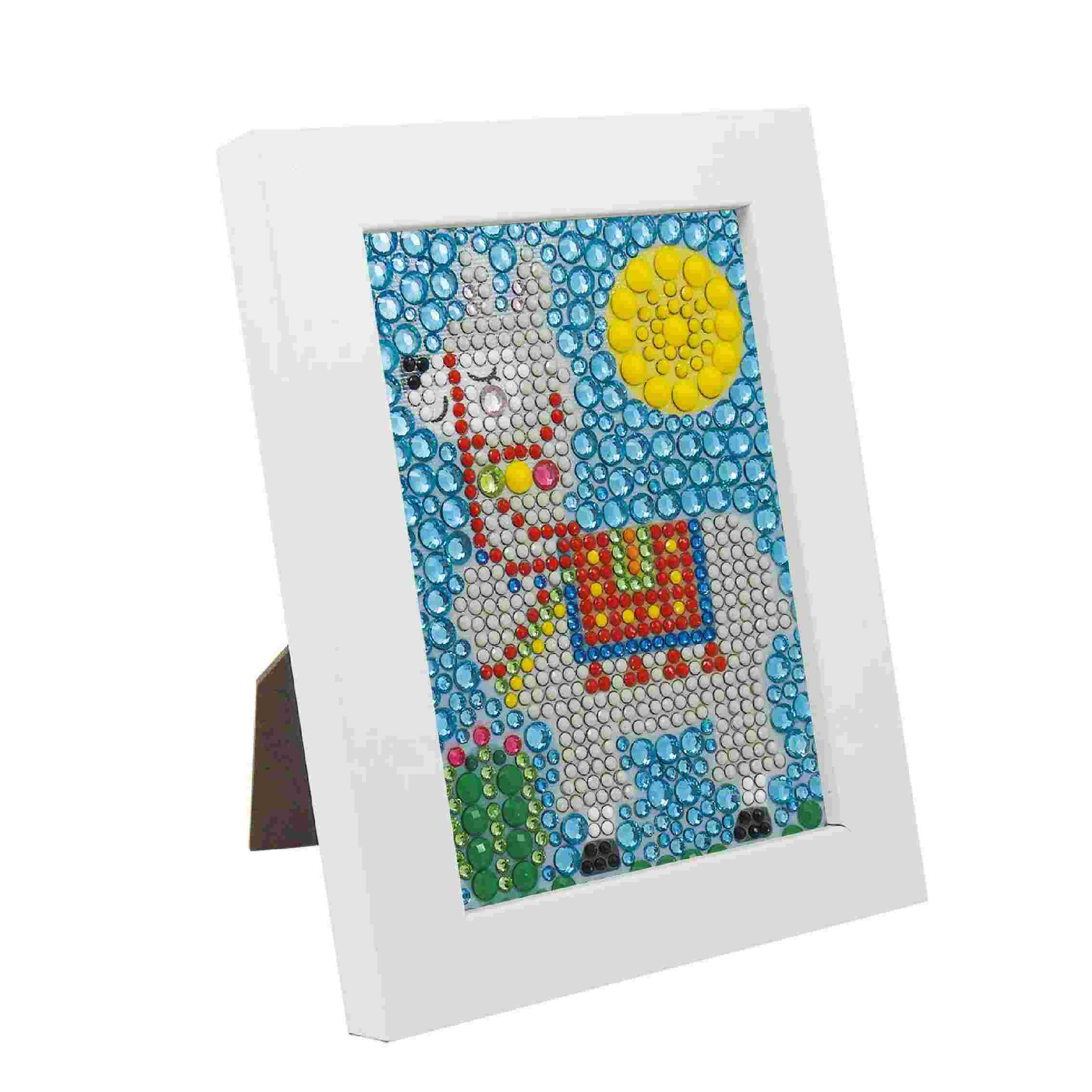 Kindergeburtstag-Glitzer_Stein_Set_Lama_1