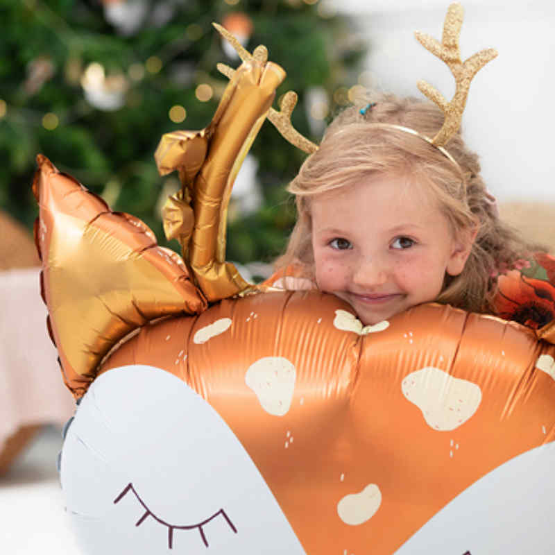 Kindergeburtstag-Folienballon_Reh_Gesicht_1