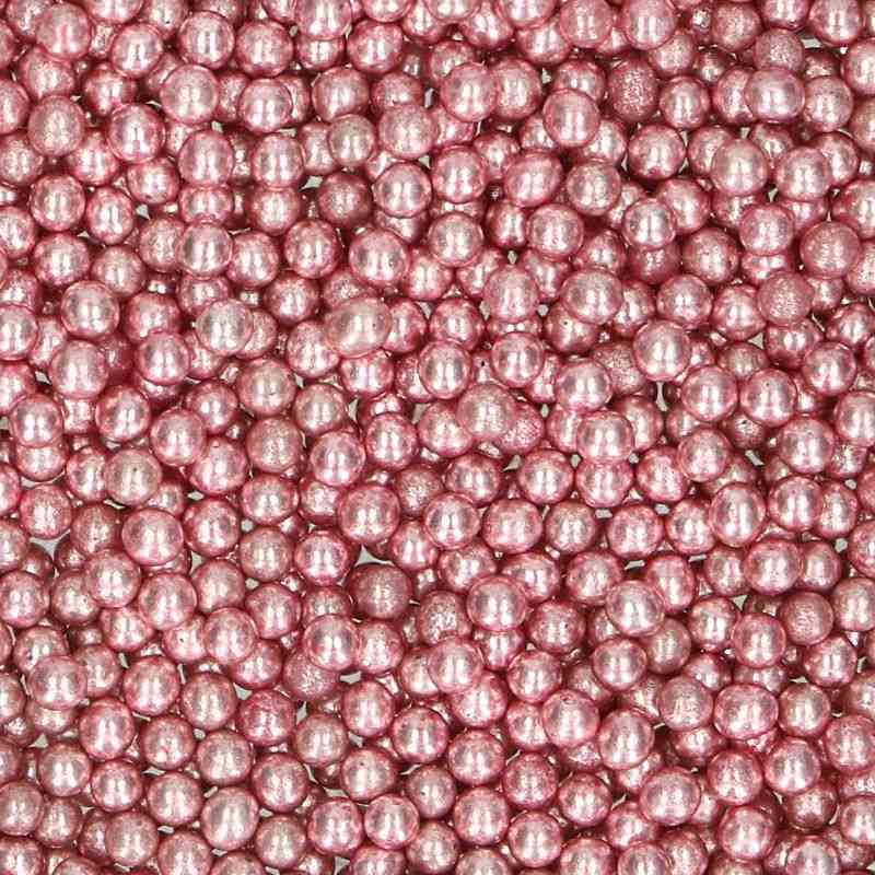 Kindergeburtstag-Funcakes_Zuckerstreusel_Perlen_Metallic_pink_80_g_2