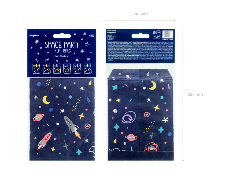 Space, Party, Tasche, Beutel, Muster