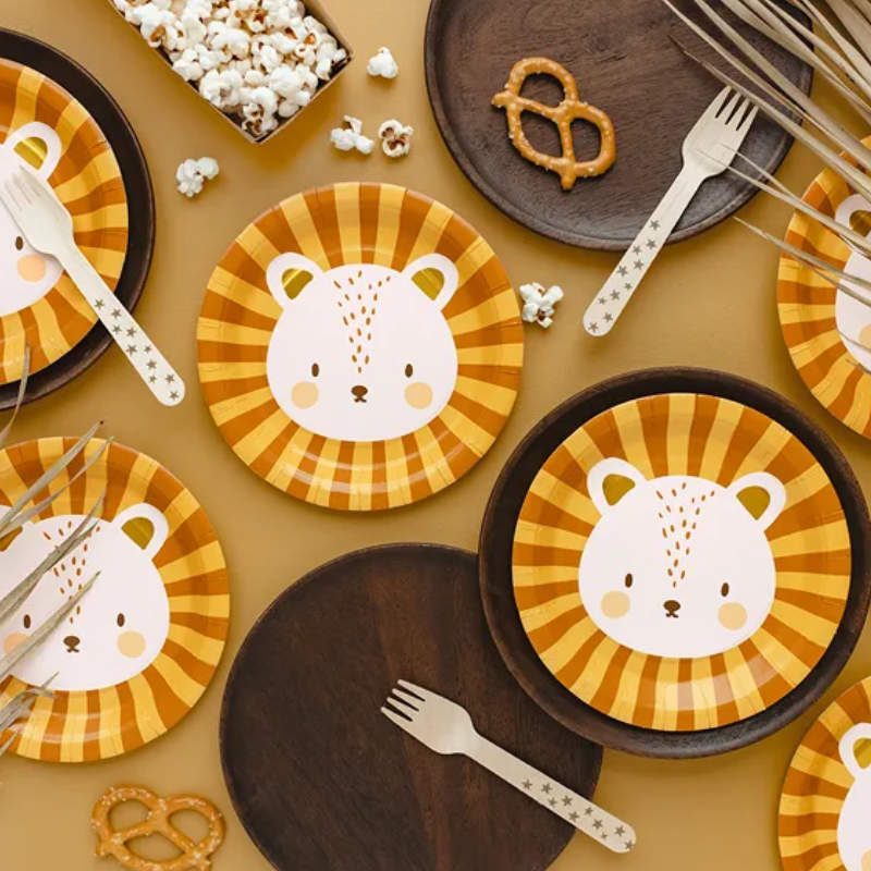 Kindergeburtstag-Partyteller_Loewe_6_Stk_1