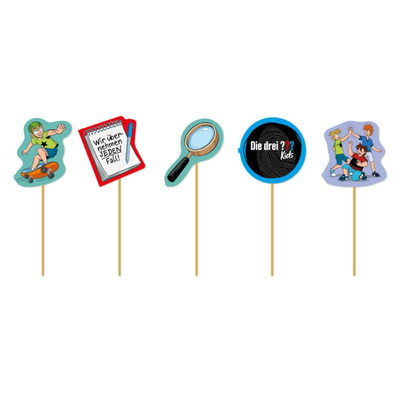 Party Picker Les trois ??? enfants, 10 pcs.