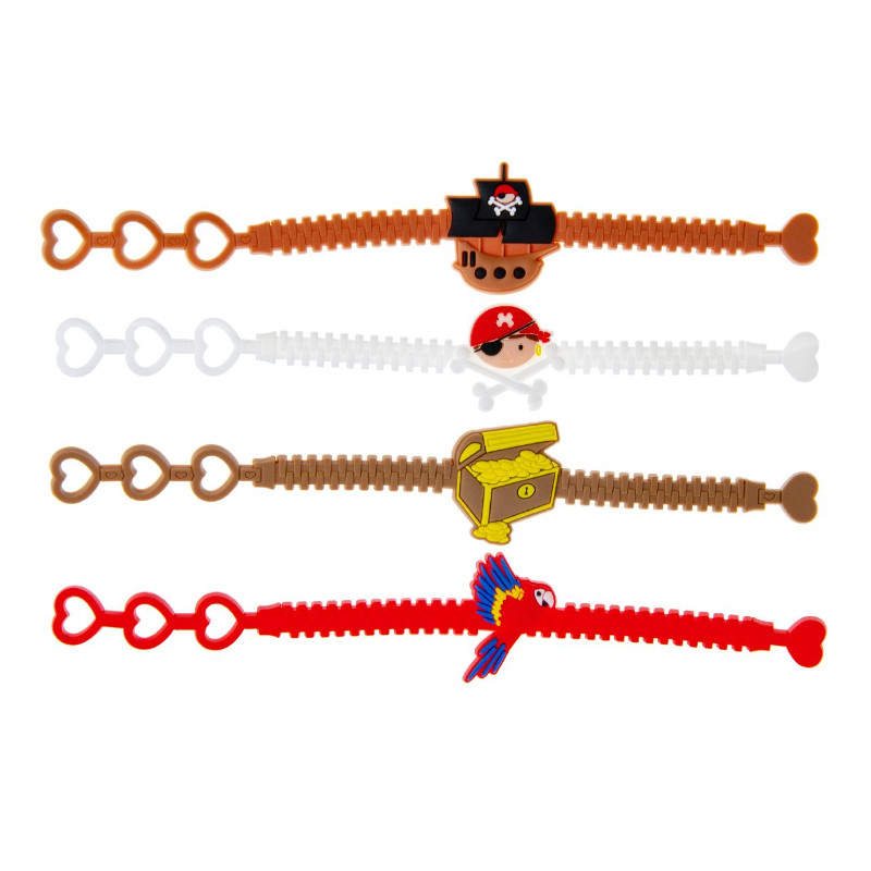 Kindergeburtstag-Armbander-Piraten