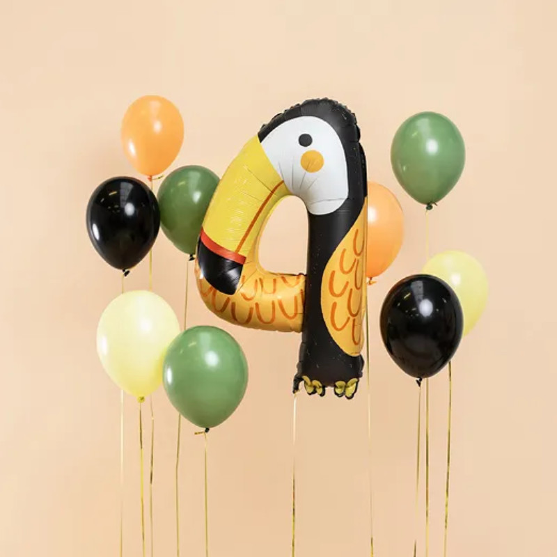 Kindergeburtstag-Folienballon_Zahl_4_Tukan_1