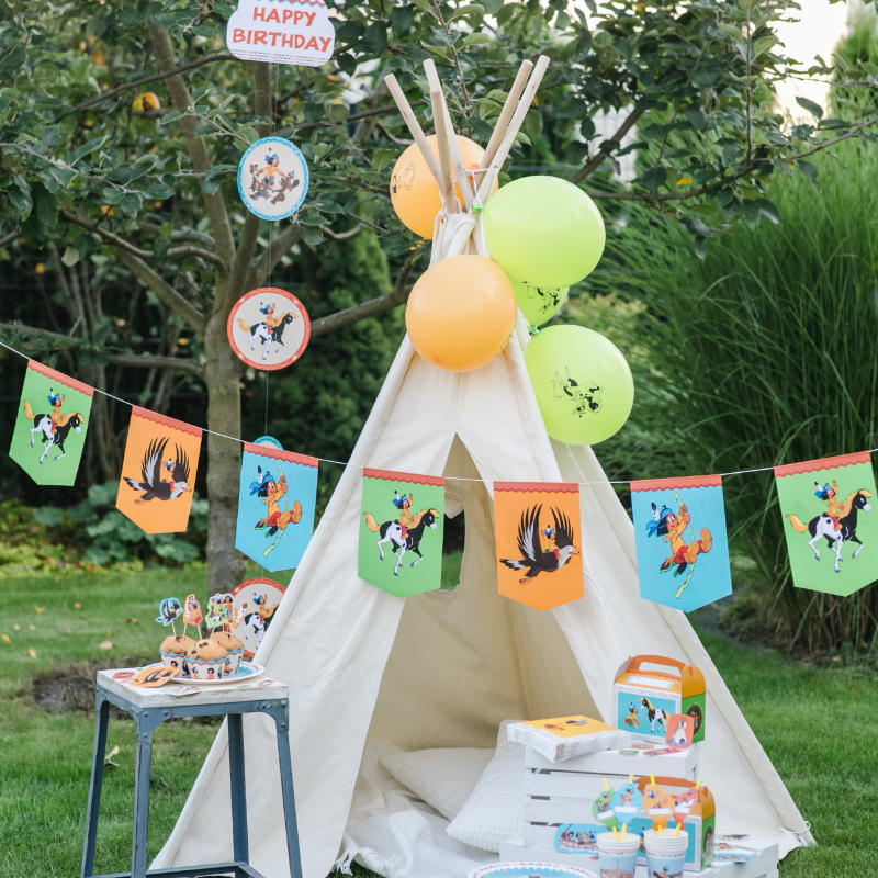 kinderparty Motto_Yakari_party1