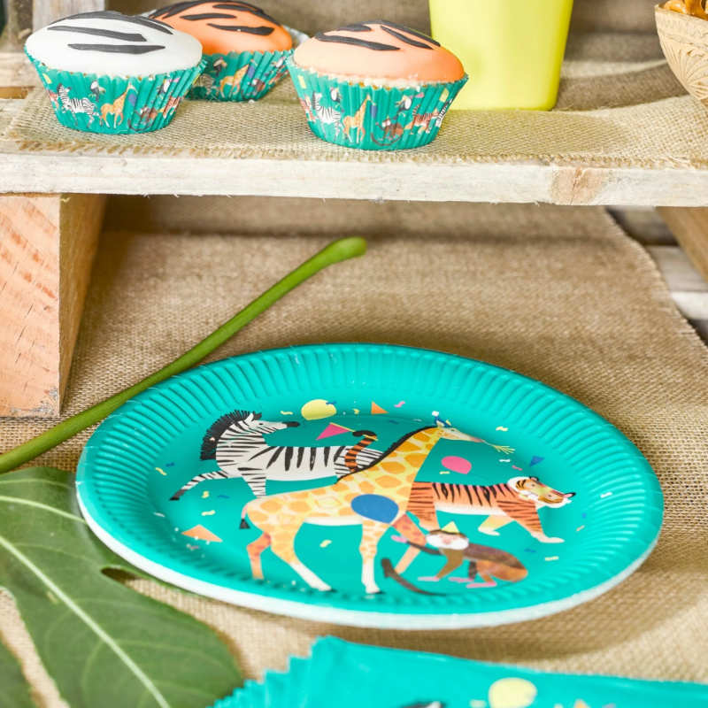 Kindergeburtstag-Partyteller_Partytiere_8_Stk_1