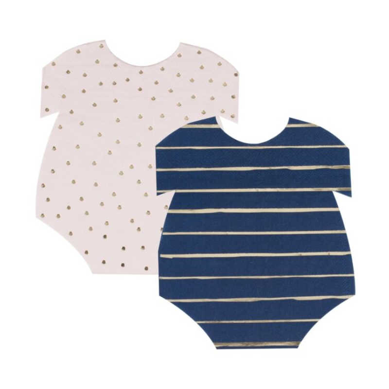 Kindergeburtstag-Servietten_Gender_Reveal_Gold_Rosa_Marineblau_1