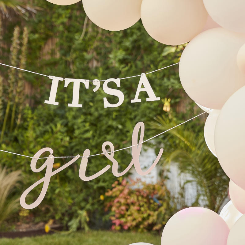Kindergeburtstag-Girlande-Baby-Shower-its-a-girl-2