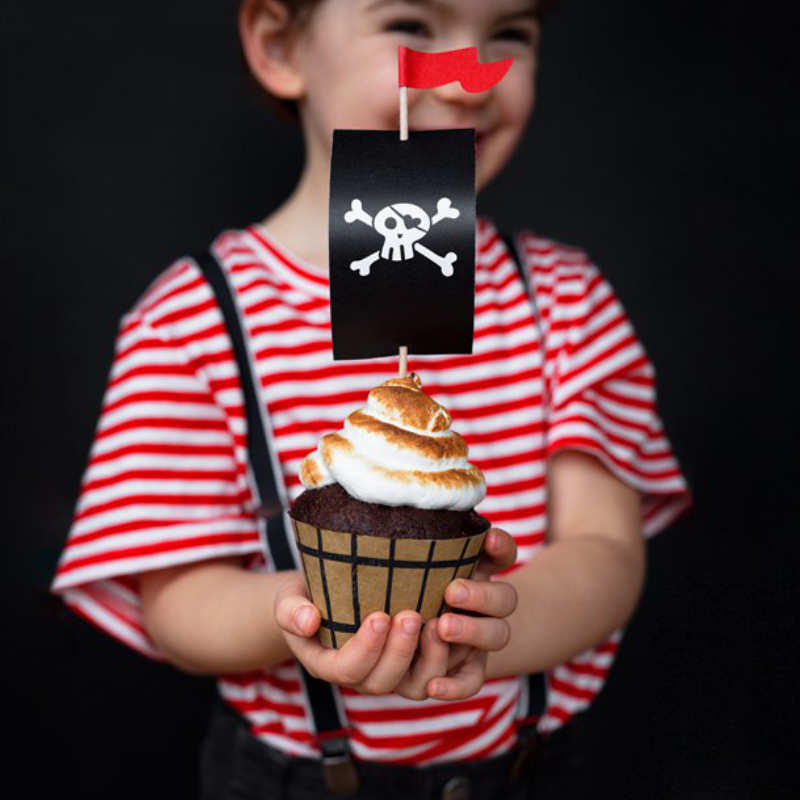 Kindergeburtstag-Cupcake_Kit_Piratenflagge_1