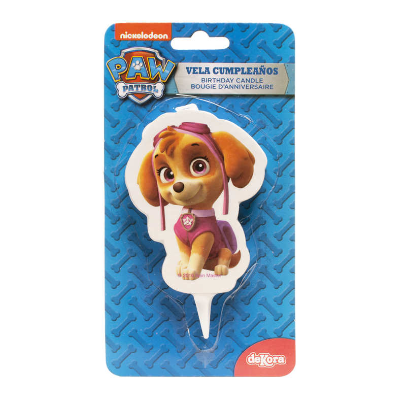 Kindergeburtstag-Geburtstagskerze_Paw_Patrol_Skye_1