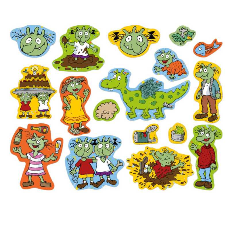 Konfetti Die Olchis, 51 Stk.