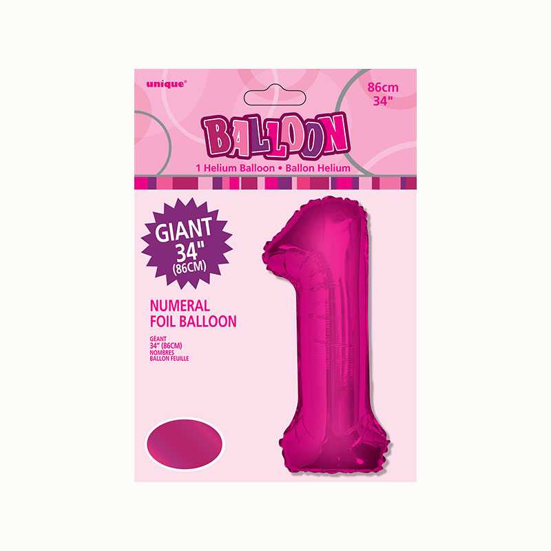 Kindergeburtstag-Folienballon_Zahl_1_metallic_pink_Stk_1