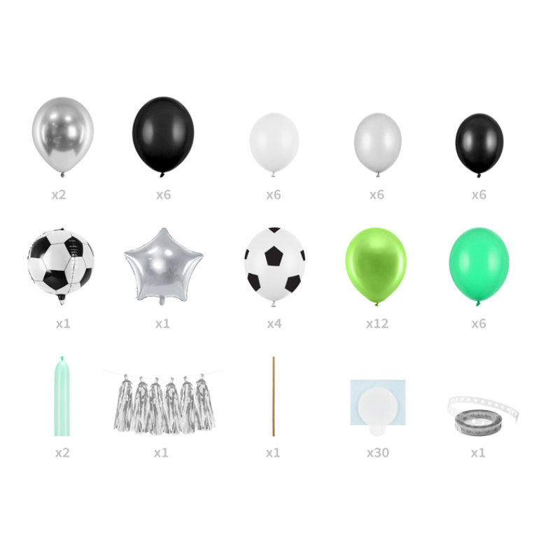 Kindergeburtstag-Ballonbogen_Fussball_1