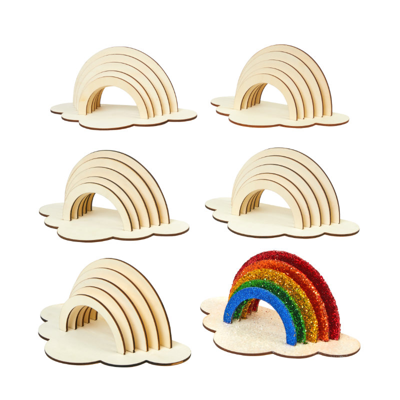 Kindergeburtstag-Regenbogen-Bastelset-2