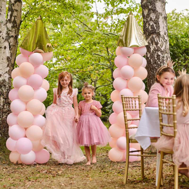 Kindergeburtstag-Ballonbogen_Prinzessin_1
