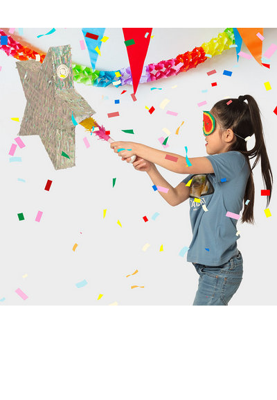 konfetti, konfettiregen, kinder, feier, deko