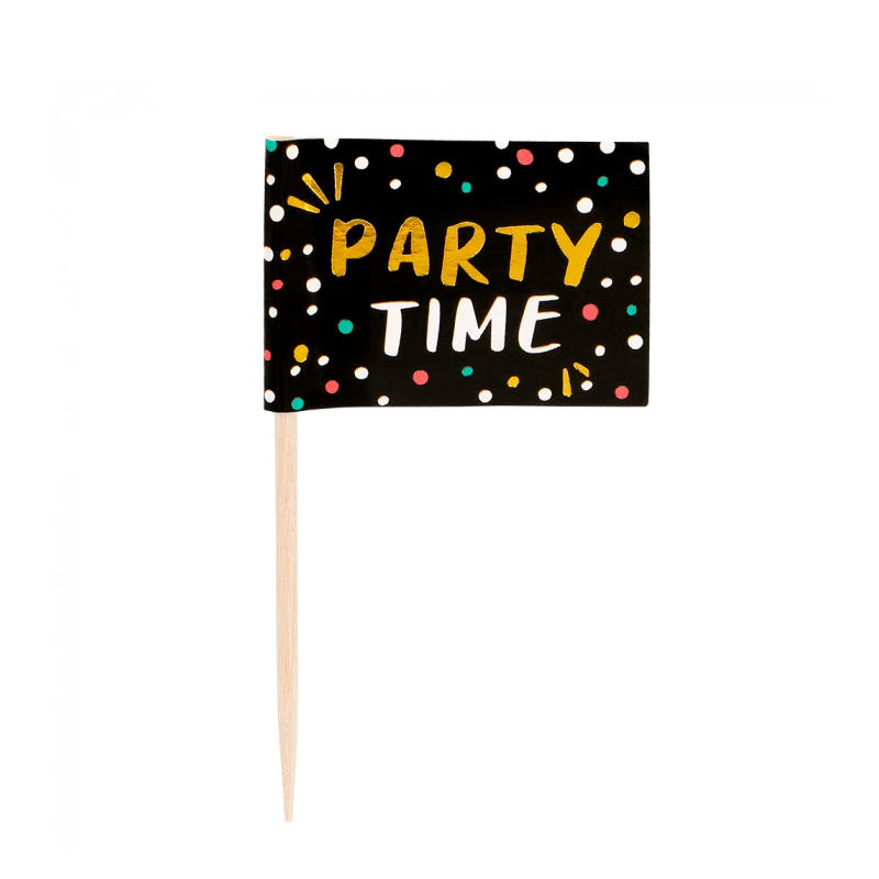 Kindergeburtstag-Partypicker_Party_Time_24_Stk_1