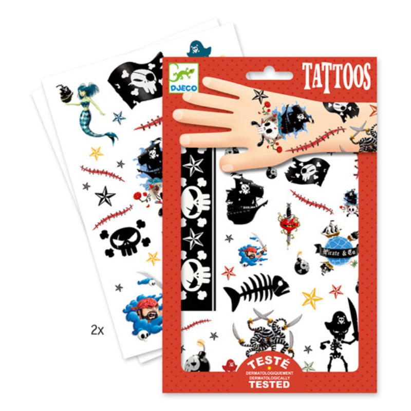 Kindergeburtstag-Djeco_Tattoos_Piraten_1