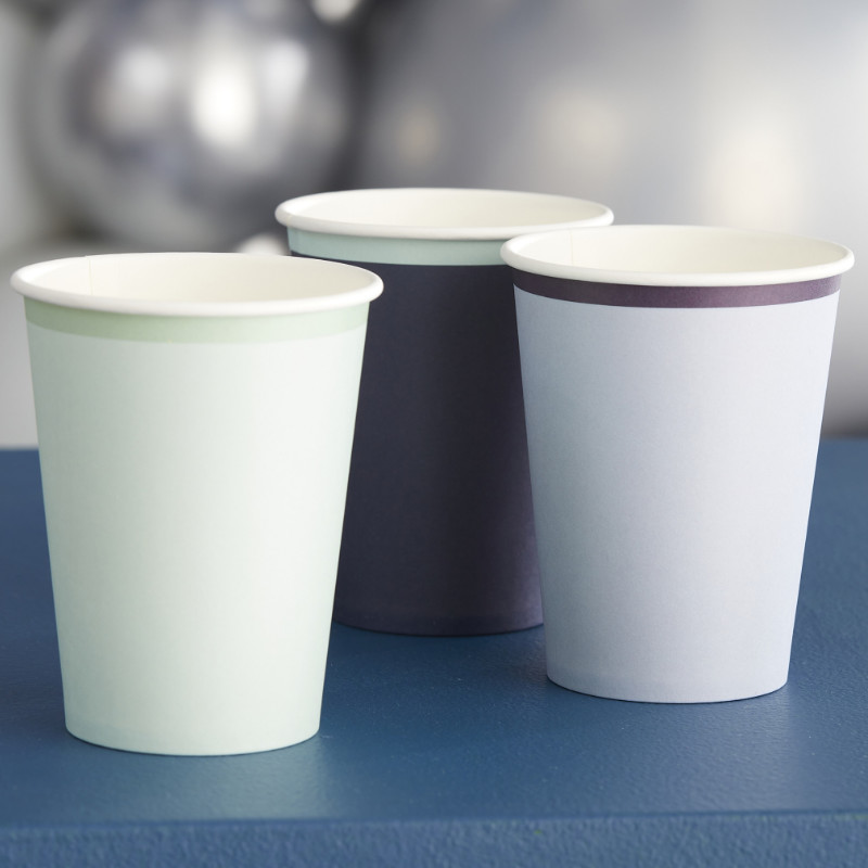Kindergeburtstag-Partybecher_Blau_Navy_Mint_8_Stk_2