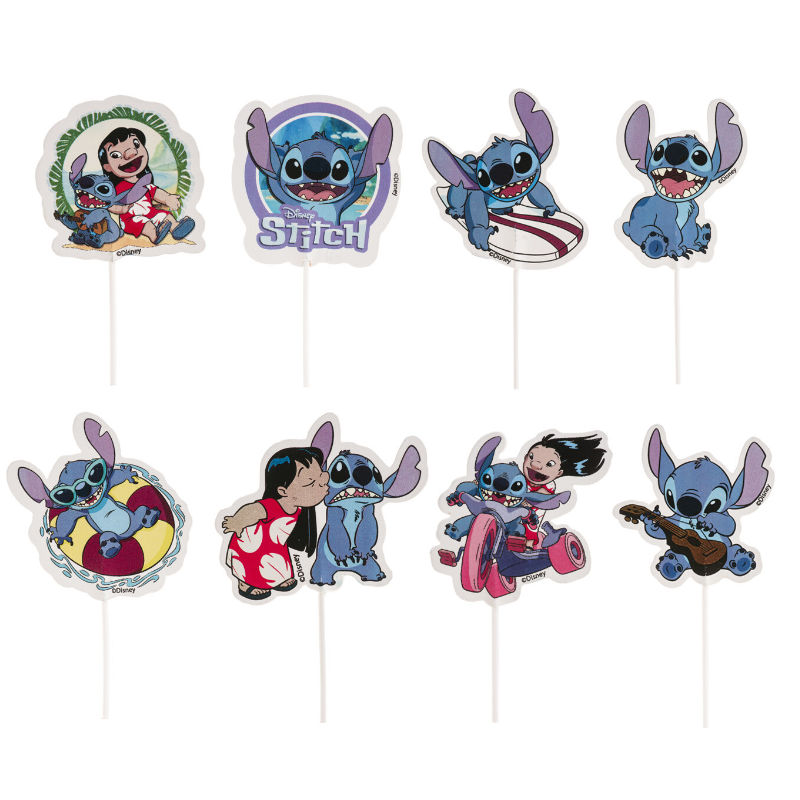 Cake Topper Stitch, 16 pcs.