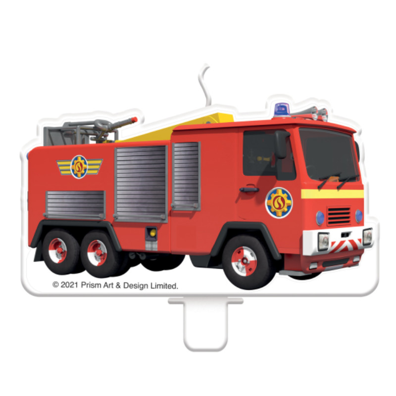 Geburtstagskerze Feuerwehrmann Sam