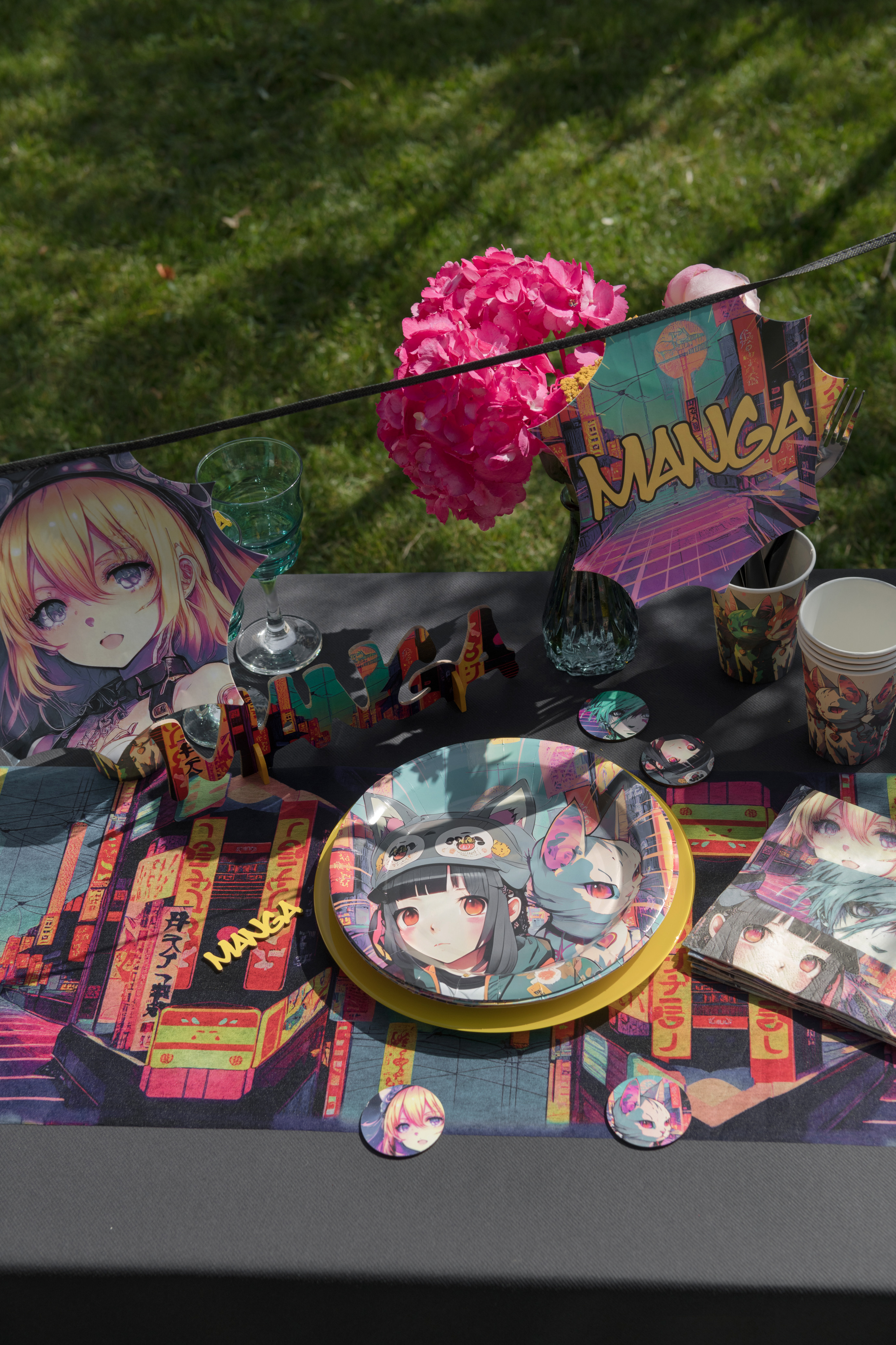 Tabelle, Esstisch, Blume, Tischplatte, Blumen-Arrangement