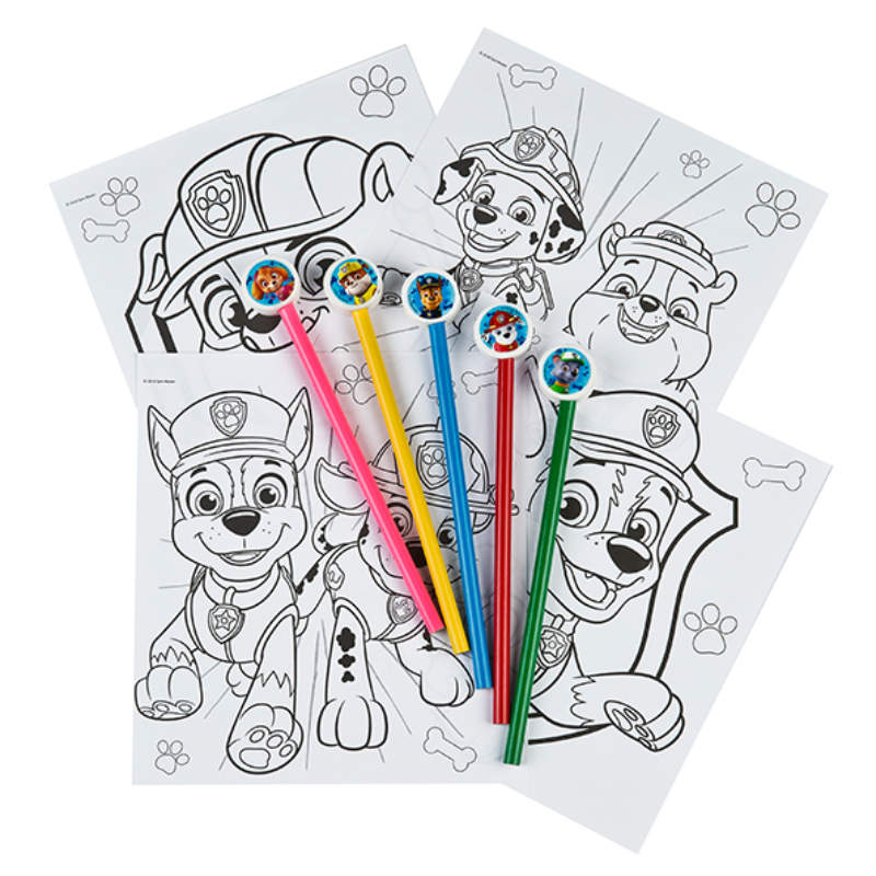 Kindergeburtstag-Ausmalblock_mit_Buntstiften_Paw_Patrol_1